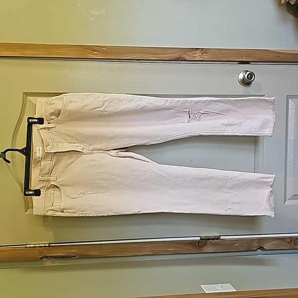 LOFT Denim - LOFT Pink boyfriend Jeans size 32/14